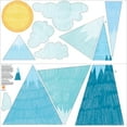 thumbnail image 2 of The Peak of Mountain Wall Stickers, by WallPops 12 Pack, 2 of 3