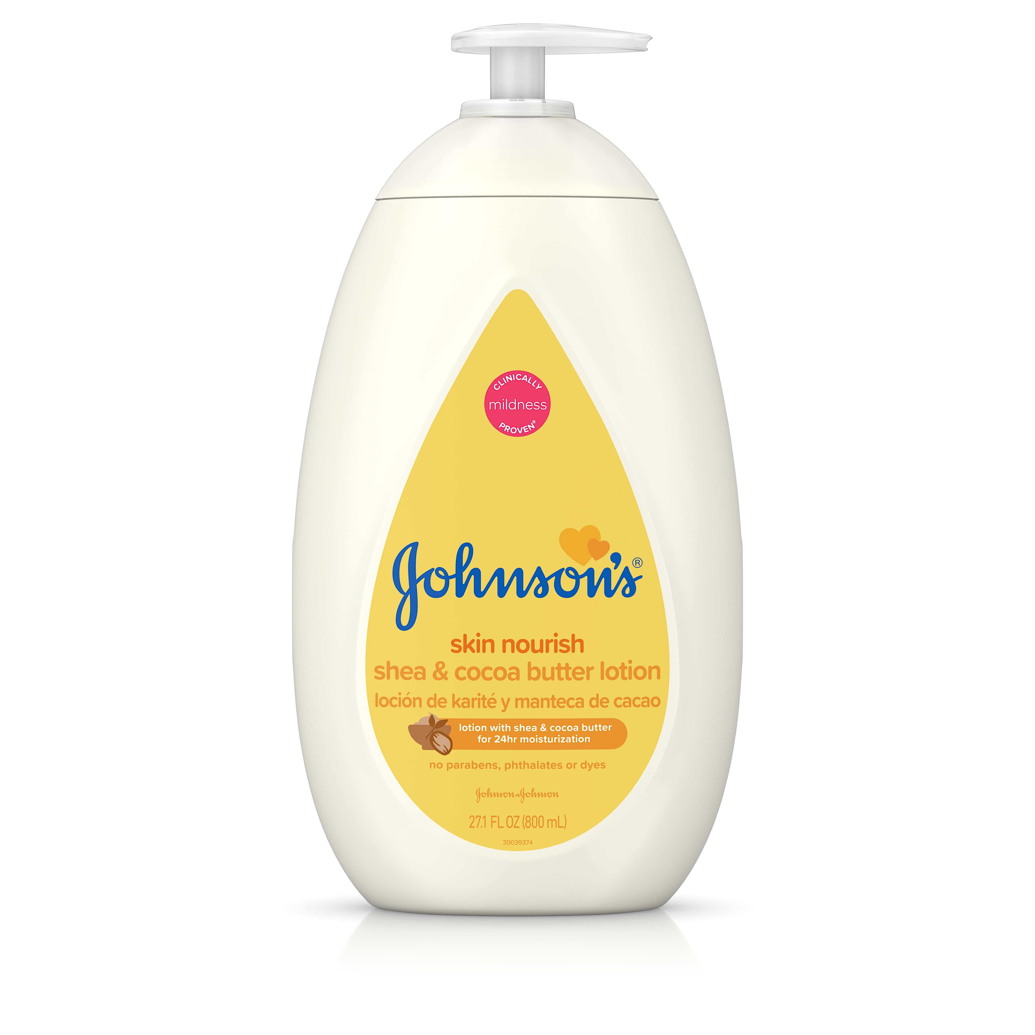 johnson's baby shea & cocoa butter lotion for sensitive skin