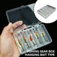 thumbnail image 4 of Yuarrent Caja de aparejos de pesca, 2 uds., cajas de almacenamiento con diseño de rejilla, accesorio de clasificación grueso resistente a Pescar, 4 of 6