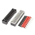 thumbnail image 5 of 2 Pcs 600V 15A 8P Dual Row Barrier Terminal Block + 4 x Terminal Stripes, 5 of 5