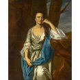 thumbnail image 2 of Copley, John Singleton 26x31 White Modern Wood Framed Museum Art Print Titled - Catherine Greene, 2 of 4