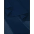 thumbnail image 6 of Nyeemya Kids Girls One Shoulder Long Sleeve Dance Crop Tops with Chiffon Skirt Set Navy Blue 14, 6 of 7