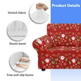 thumbnail image 6 of XYZCANDO Santa Claus Couch Covers Chair Sofa Covers Stretch Printed Armchair Slipcover Couch Cushion Covers Washable Furniture Protection for Pet Kids, 6 of 6