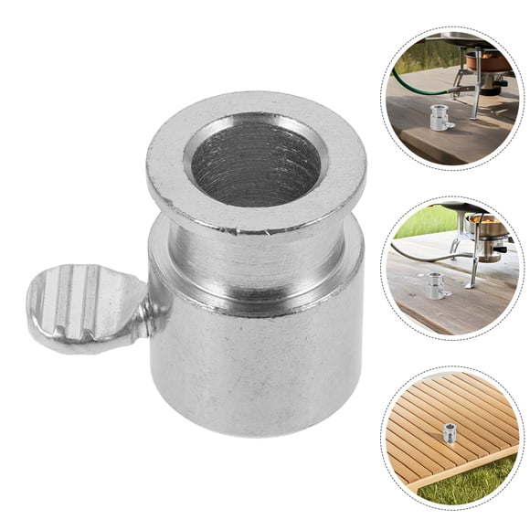 Raindrops 3Pcs Bbq Rotisserie Spit Balance Bolts Chrome Iron Replacement Grill Parts