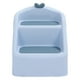 thumbnail image 2 of Taburete de entrenamiento para ir al baño 3 en 1, taburete plegable a prueba de resbalones, taburete de inodoro con lavabo de 2 escalones para baño de bebé, azul, 2 of 9