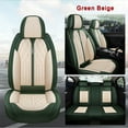 thumbnail image 3 of Tuqiang Car Seat Covers Full Set for Subaru for Outback 2002-Present Luxury 5-Seater Protection Set Covers Beige, 3 of 6