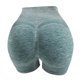 thumbnail image 1 of Pantalones cortos deportivos sin costuras Leggings Hip Push up Pants Running Verde M, 1 of 8