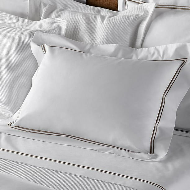 Frette At Home Piave King Sheet Set In White Stone Walmart Com Walmart Com