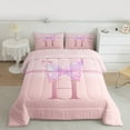 thumbnail image 2 of Manfei Initial Butterfly H 3 Pieces Queen Comforter Set for Female Men Women,Bling Glitter Ultra Soft Bedding Sets,Dreamy Princess Bedding Comforter Set,Microfiber Bedroom Decor,Reversible, 2 of 8