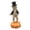 B, variant on Halloween Mummy Pumpkin Figurine, Resin Wrapped Pumpkin Tabletop Decor, Spooky Desk Ornament for Shelf Mantel, Fall Ghost Festival Keepsake