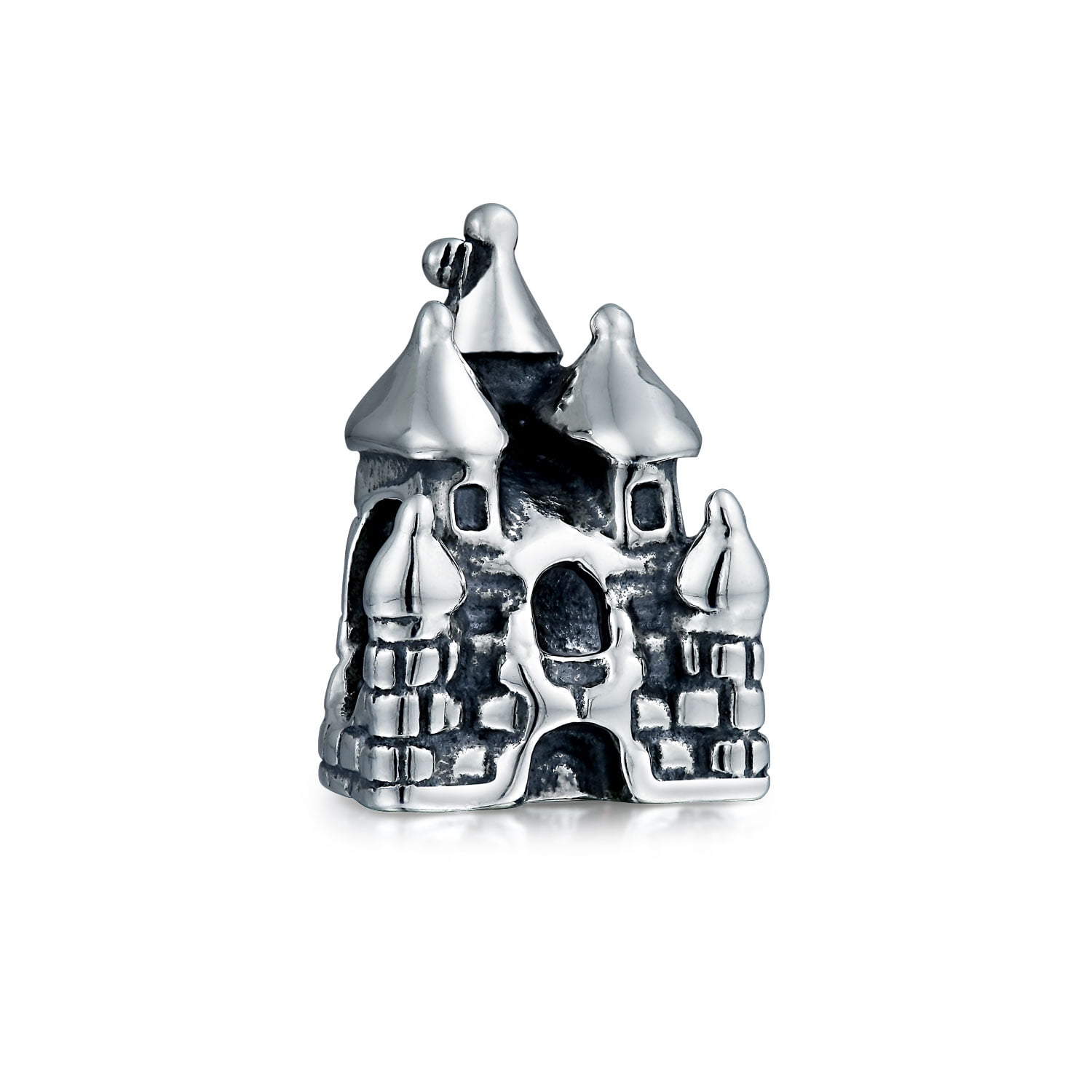 Fairytale Princess Castle Charm Bead For Women For Teen 925 Sterling Silver Fits European Charm Bracelet Fairytale Princess Castle Charm Bead For Women For Teen 925 Sterling Silver Fits European Charm Bracelet