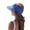 Dark blue, variant on Beach Sun Hats Breathable Lightweight Womens Visor Wide Summer Face Sports CapUV Protection Outdoors,Pink,One Size