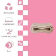 thumbnail image 2 of THE LICKER STORE Suvi 26" Modern Cardboard Infinity 2-in-1 Lounge Bed Cat Scratcher with Catnip, Oak Wood, CSR1014C, 2 of 7