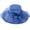 Navy, variant on Lispipm Summer Sun Hat with Wide Brim Organzas Derbys Top Hats Ladies Party Church Caps Outdoor Formal Dress Cap Beige