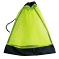 thumbnail image 1 of Cordel para buceo, máscara de natación, gafas de natación, aletas, bolsillo de malla, bolsa de transporte Amarillo, 1 of 8