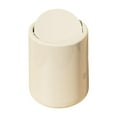 thumbnail image 4 of Basura de basura con tapa Bin de basura Cesta de basura de residuos de residuos para el hogar Bin de basura para el baño interior Cocina para el hogar Beige, 4 of 8