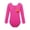Hot Pink, variant on Kids Ballet Dance Leotard Fleece Lined Bodysuit Girls Gymnastics Unitard Undergarment Warm Up Hot Pink 120