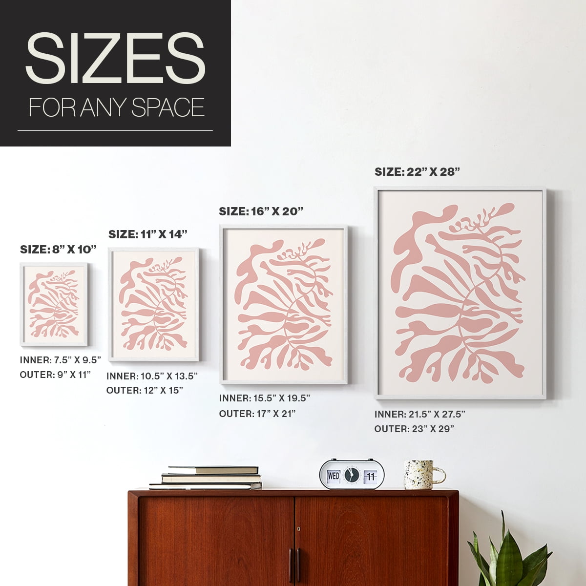 Matisse LVII Framed Print - Solid Wood