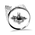 thumbnail image 1 of Anillo de compromiso de boda Unbranded checo ajustable M, 1 of 3