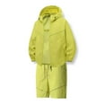 thumbnail image 5 of Short Sets for Men Lightweight Sun Protection Long Sleeve Zip Up Hooded Jacket and Shorts 2 Piece Matching Set Summer Outfits, 5 of 5