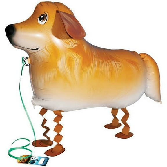 Burton Burton Golden Retriever Balloons, Mylar Dog, 0 25 lb