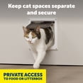 thumbnail image 3 of PetSafe Interior 2-Way Locking Cat Door - Up to 15 lb, 3 of 9