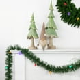 thumbnail image 2 of Northlight 18' x 3" Pre-Lit Pine Artificial Christmas Garland, Multicolor LED Faceted Lights, 2 of 5