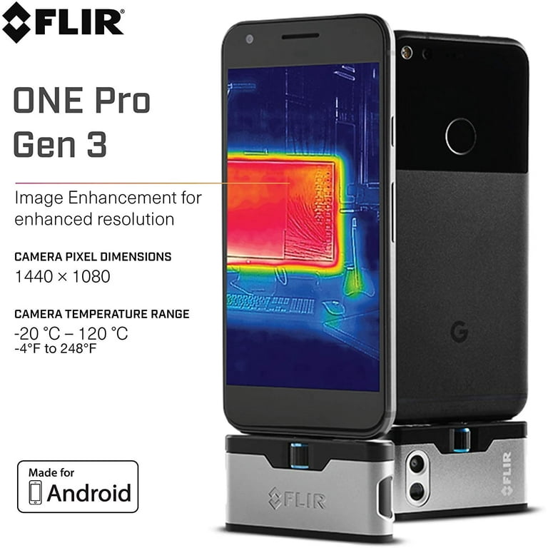FLIR ONE Gen 3 - Android (USB-C) - Thermal Infrared Vision Camera