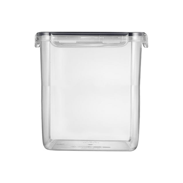 JeashCHAT Airtight Food Storage Container Set Clear Plastic Canisters