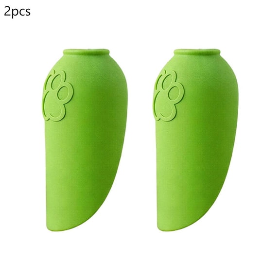 2pcs Silicone Portable Dog Water Bottle Adapter Leakproof Foldable Leaf Pet Dispenser Cap for Dog Cat Walking Hiking Fits Standard Water Bottles