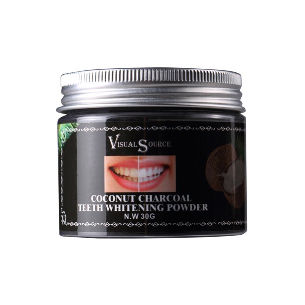 Activated Natural Coconut Charcoal Powder Paste Tartar Stain Removal