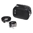 thumbnail image 1 of Bolsos Pequeños para Cámara Mujer Bolso Diario Cuero PU Gran Capacidad (negro), 1 of 9