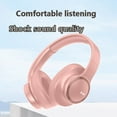 thumbnail image 6 of Back to School Gifts under $5 Bluetooth 5.3 Headworn Wireless Headphones HiFi Sound Quality HD Call Foldable Design Bluetooth Headphones on Clearance, 6 of 8