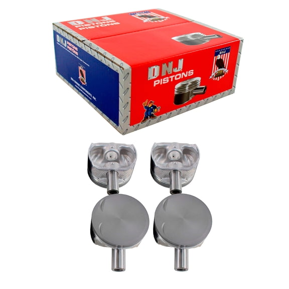 DNJ P432A Std. Complete Piston Set Fits Cars & Trucks 06-13 Ford Mazda 3 Focus 2.0L DOHC 16v