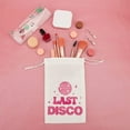 thumbnail image 4 of Last Disco Bachelorette Party Decorations - 12 Pack Hangover Survival Kit Bags, Cotton Hangover Recovery Bags with Drawstring, Disco Cowgirl Bridal Shower Party Supplies, 4 of 7