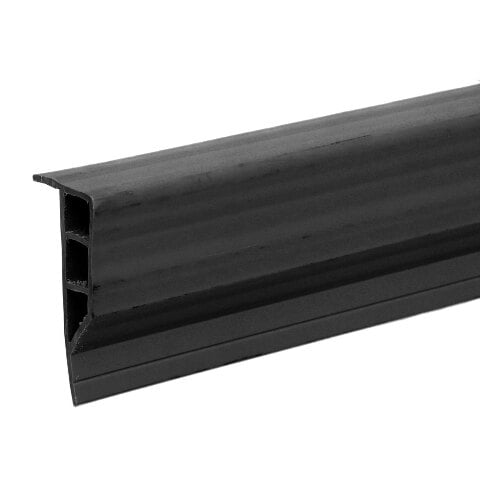 Dock Edge Boat Dock Bumpers DE1116F | Full Face 94In Black PVC (3Pc)