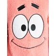 thumbnail image 4 of SpongeBob SquarePants Patrick Star Men's Plush Fleece Quarter Zip Sweatshirt, Sizes S-3XL, 4 of 5