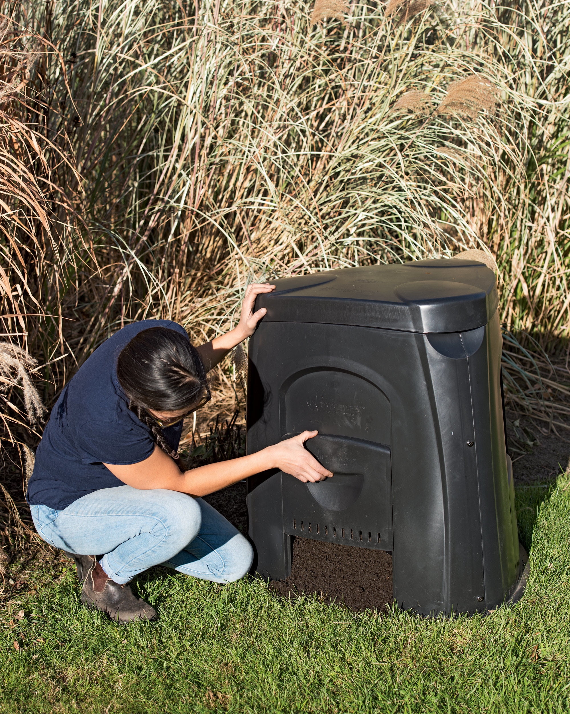 Corner Compost Bin by