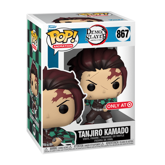 Funko POP! Animation Demon Slayer Tanjiro Kamado #867 Exclusive