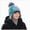 Blue Cap, variant on Boys Beanie Knitted Cute Dinosaur Cartoon Hat Kids Winter Warm Hat for 3-6 Years Toddler Kids Boys