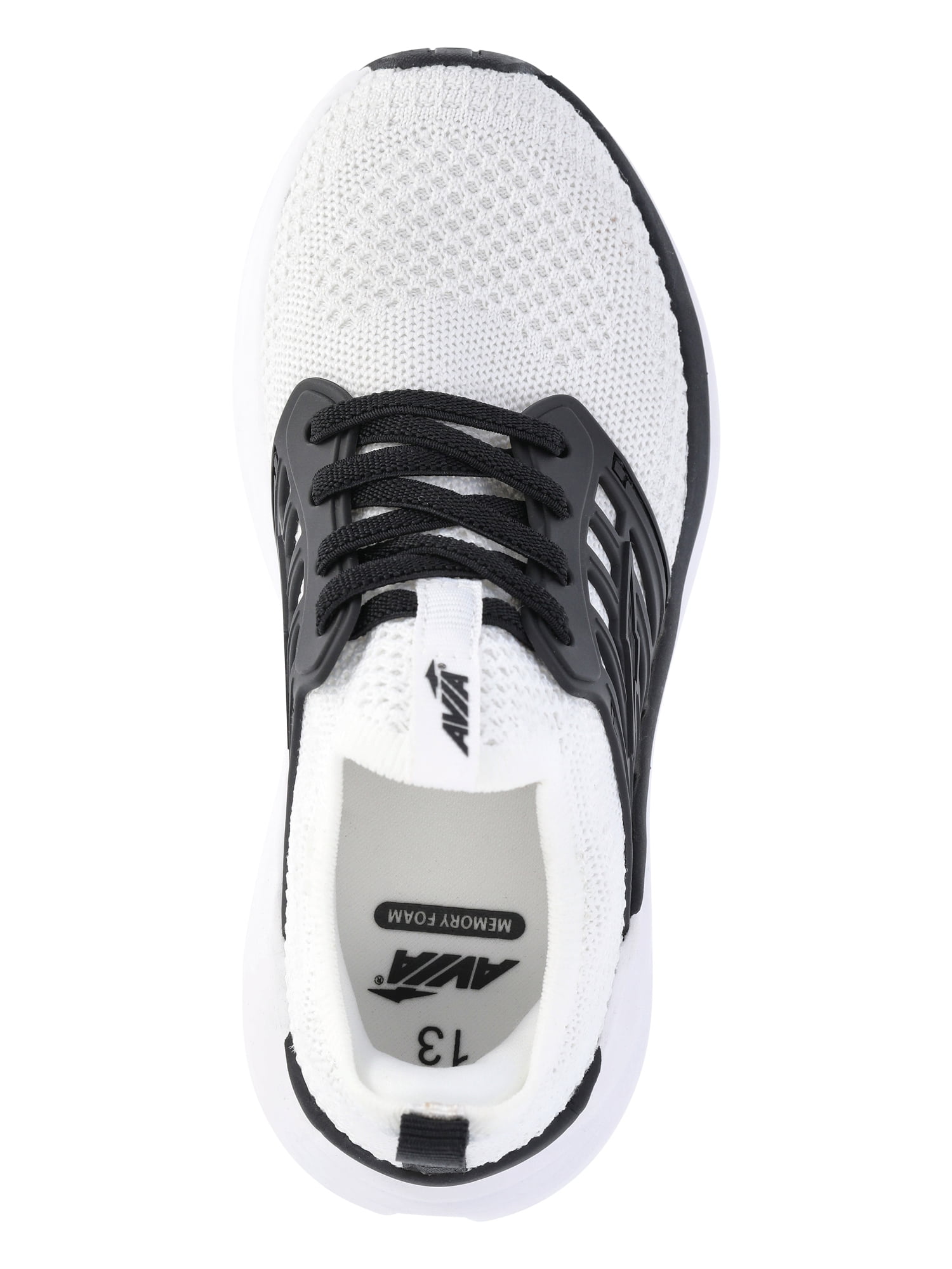 Avia Little and Big Boys Knit Cage Running Shoes