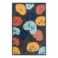 thumbnail image 3 of Unique Loom Belize Outdoor Collection Area Rug - Caulker (5' 3" x 8' Rectangle Charcoal/Light Blue), 3 of 7