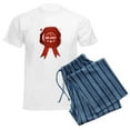 thumbnail image 6 of CafePress - A Product Of New Jersey Pajamas - Men's Light Loose Fit Cotton Pajama Set, 6 of 7