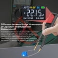 thumbnail image 4 of Digital Bridge Tester, LCD Color Screen Diode Continuity Test Electronic Component Tester Multifunctional  for Product Development, 4 of 7