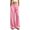 Pink #8, variant on Evdexr Wide Leg Sweatpants Womens with Pockets Elastic Waist Baggy Trousers Fall Winter Palazzo Casual Pants Lightweight High Waisted Solid Color Joggers L