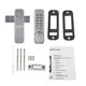 thumbnail image 4 of Digital Password Mechanical Door Lock Set, Sliding Swing Password Combination Keyless Entry Door Lock for Home, Office (Need Door Frame if Installed o, 4 of 5