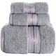 thumbnail image 1 of 3-Piece Luxury Bath Towel Set, 100% Cotton Set (1 large, 1 of 5