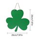 thumbnail image 3 of CaiYueKe St. Patrick's Day Wooden Door Hanger Decor Shamrock Front Door Sign Farmhouse Welcome Decorations Outdoor Indoor Holiday Party Home Decor, 3 of 9