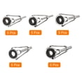 thumbnail image 3 of Unique Bargains 1.62.4mm Tube Dia Fer Canne à Pêche Conseils Kit de Réparation, Ton Argent 30 Pack, 3 of 6