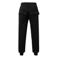 thumbnail image 5 of Men's Track Pants - Comfortable Breathable Sweatpants with Pockets and Elastic Waistband for Home & Lounge, 5 of 7